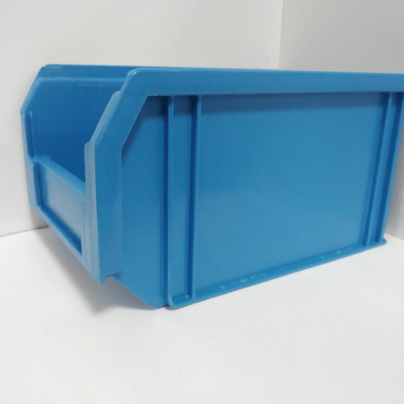 Ящик-лоток 701 ПРЕМІУМ синій 230х145х125 мм блакитний складський