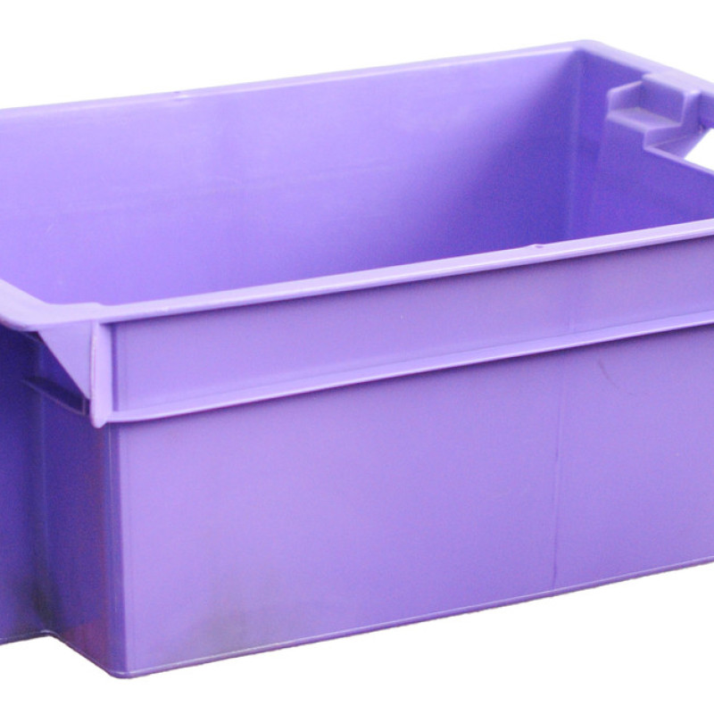 Ящик пластиковий 600х400х200 цільний вторинний