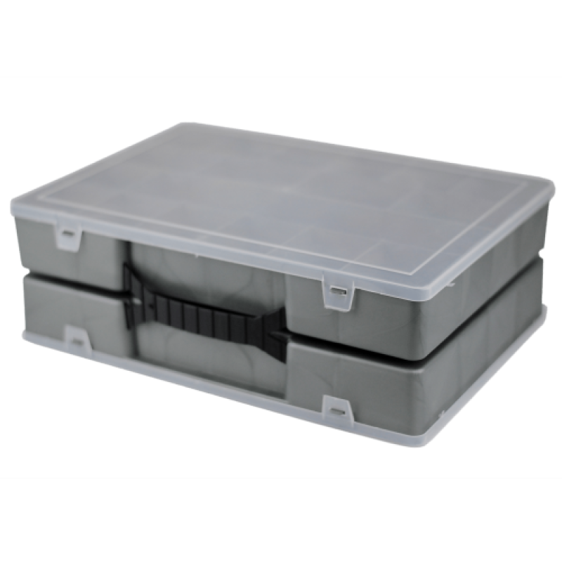 Органайзер пластиковий подвійний 304х206х100 мм металік