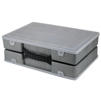 Органайзер подвійний 355х250х100 мм металік