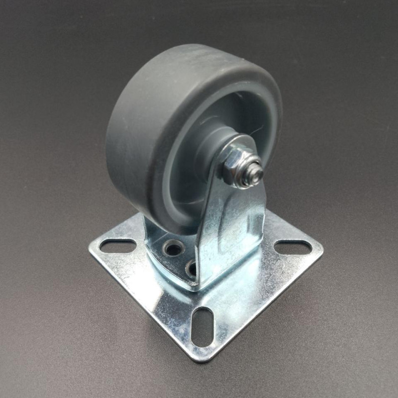 Колесо 50 мм апаратне з неповоротним кронштейном