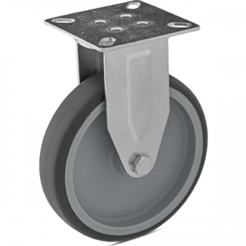 Колесо 125 мм апаратне з неповоротним кронштейном