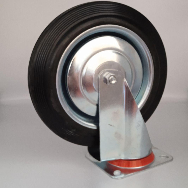 Колеса з поворотним кронштейном з майданчиком 250 мм (230 кг)
