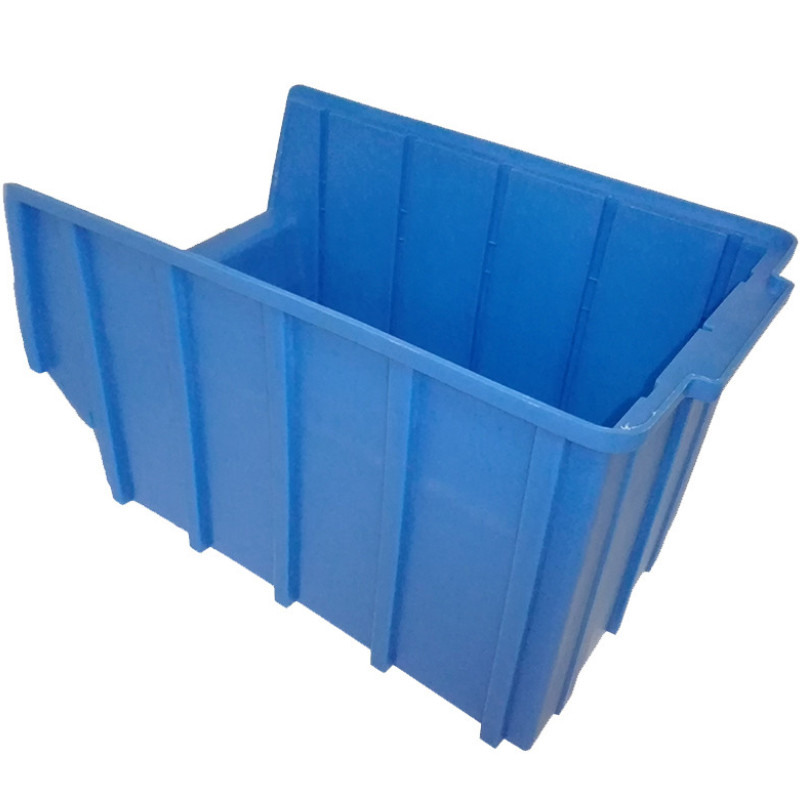 Стелаж 1800 мм для металізаторів із синіми шухлядами 350х210х200 мм