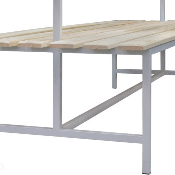 Лавка з вішалкою двостороння шириною 1000 мм