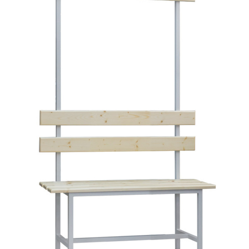 Лавка з вішалкою одностороння шириною 1000 мм