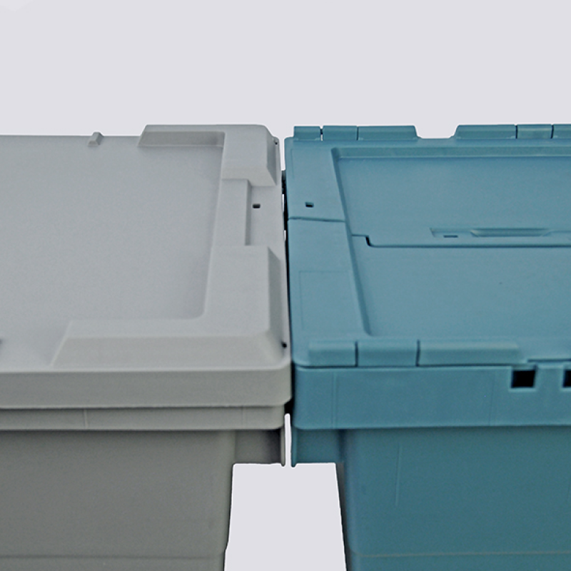 Ящик пластиковий з кришкою 800х600х440 для дистрибуції