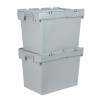 Ящик пластиковий з кришкою 600х400х435 для дистрибуції N6442-ALC