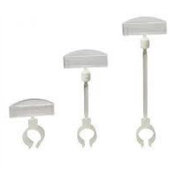 Цінник для ковбаси прозорого кольору Ø20 мм 100