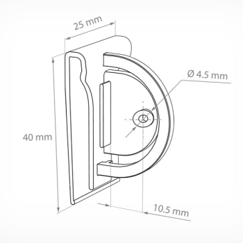 DS-CLIP Тримач рекламних стопперів