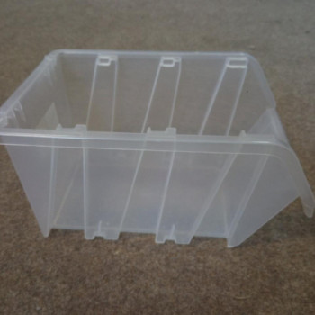Ящик 701 АЛЬТЕРНАТИВА 230х160х120 мм для зберігання метизів прозорий