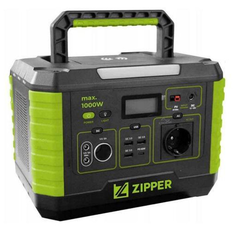 Портативна зарядна станція Zipper ZI-PS1000 1000 Вт