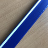 DBR39 - 100 см. Цінникотримач поличний на скотчі, синій RAL 5002