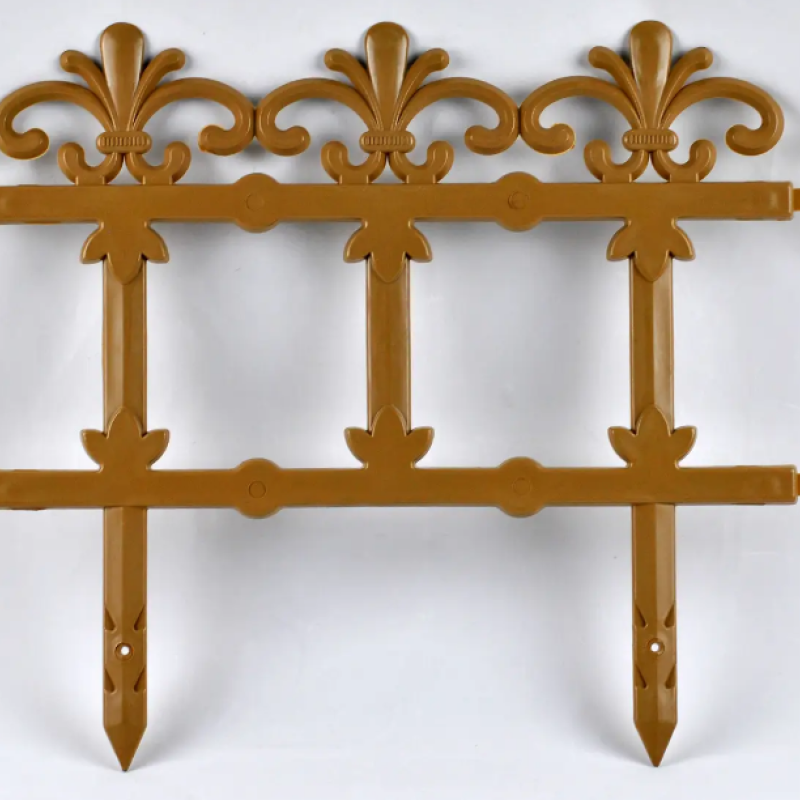 Паркан декоративний "Ажур" набір 4 шт. (1,5 м) теракотовий