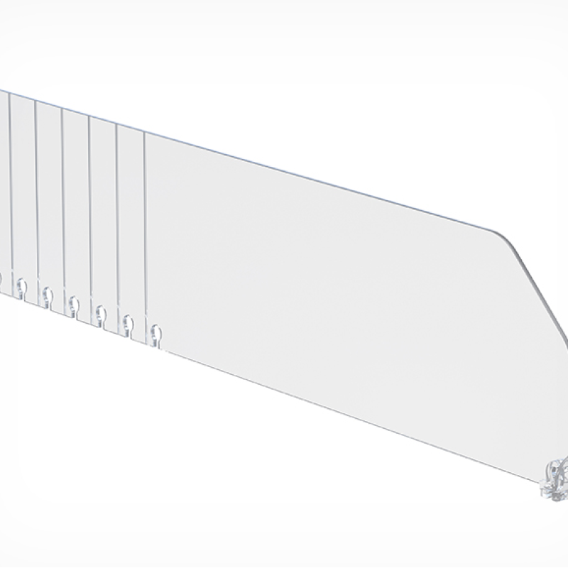 DIV120 роздільник Пластиковий висотою 120 мм без обмежувача (335-485 мм)