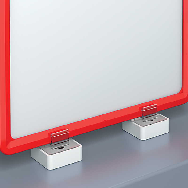 MAGNET-90 Магнітний тримач рамки під кутом 90 ° відносно поверхні, БІЛІ