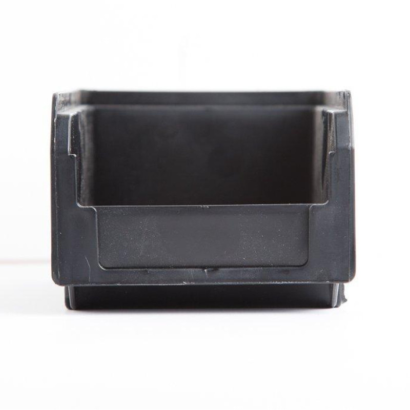 Стелаж для метизів 1800 мм з чорними ящиками преміум