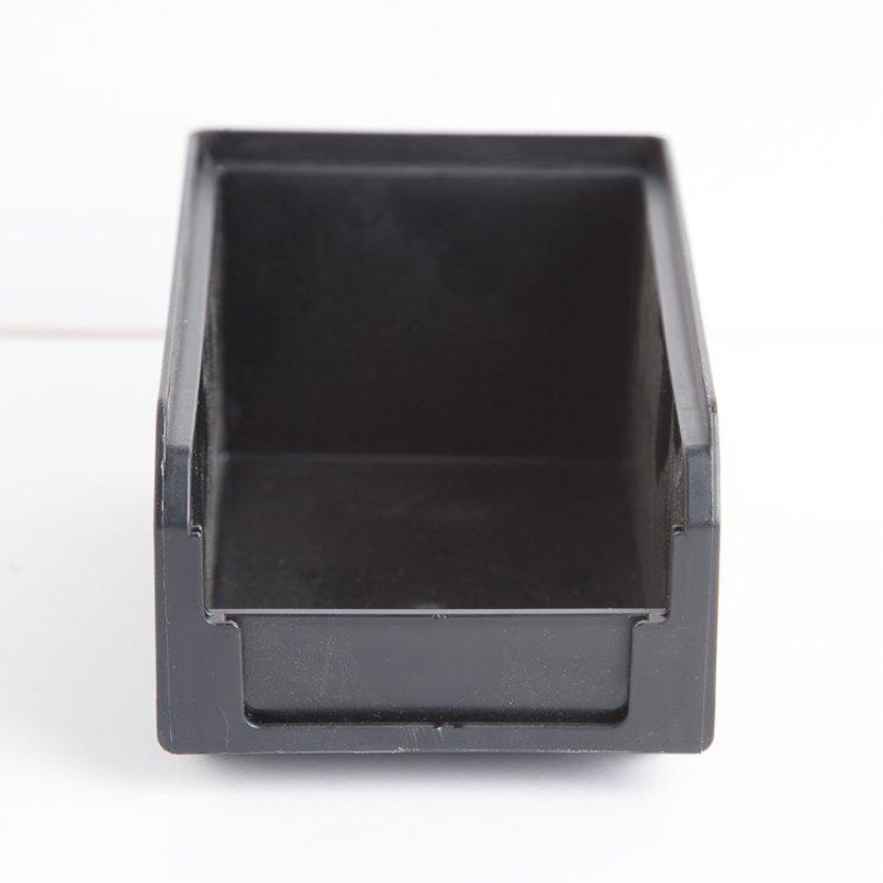 Стелаж для метизів 1800 мм з чорними ящиками преміум