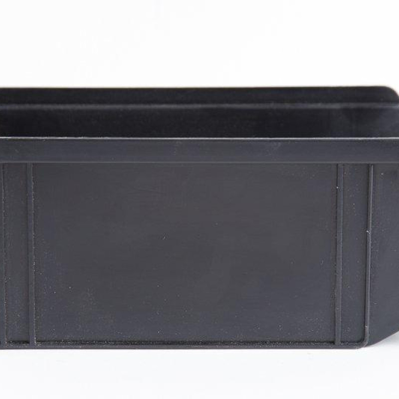 Стелаж для метизів 1800 мм з чорними ящиками преміум