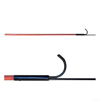 Багор пожежний з дерев'яною ручкою