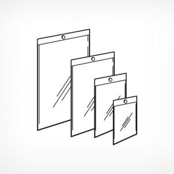 FW-А6 Карман підвісний із поліетилену (105*148 мм вкладка)