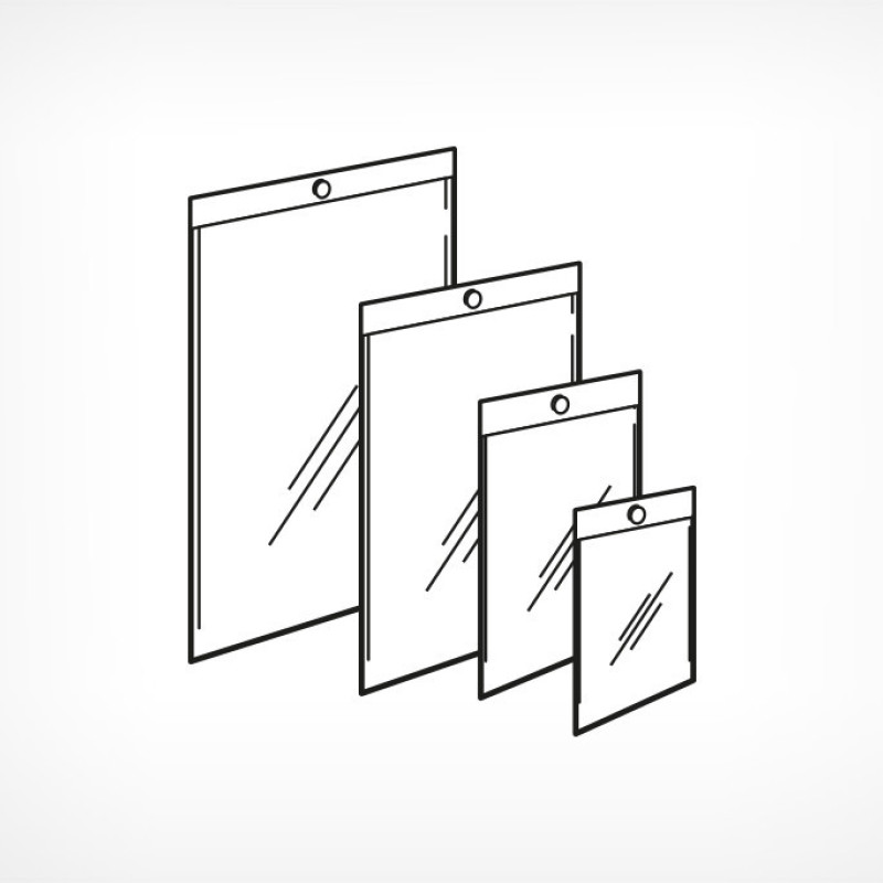 FW-А6 Карман підвісний із поліетилену (105*148 мм вкладка)