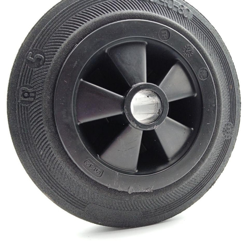 Колесо 160 мм до візка гума/поліпропілен без кронштейна