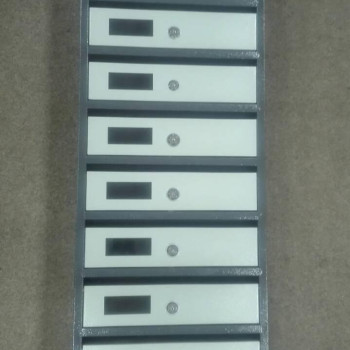 Скриня поштова на 10 квартир із задньою стінкою