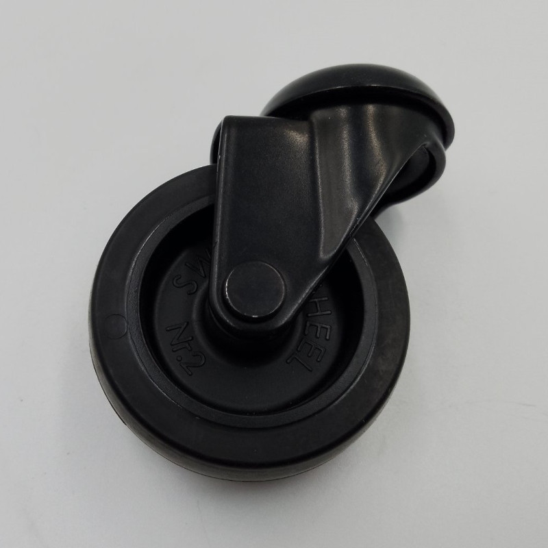 Колесо меблеве 50 мм поворотне (50 кг, під М10)