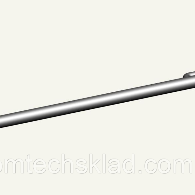 Гачок одинарний на перфорацію посилений (6 мм), 200 мм