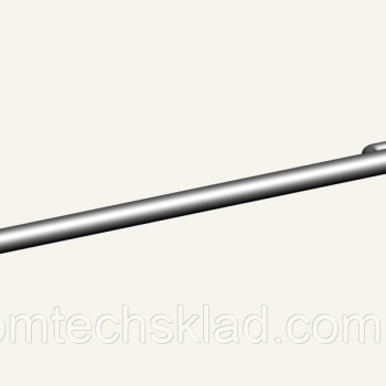 Гачок одинарний на перфорацію посилений (6 мм), 400 мм