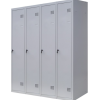 Шафа для одягу 1800х1200х500 мм металева чотирьохкамерна, однорівнева (без пдв)