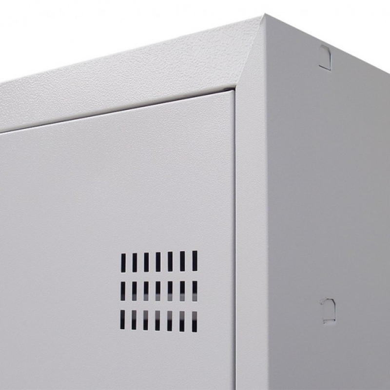 Шафа для одягу 1800х1200х500 мм металева чотирьохкамерна, однорівнева (без пдв)