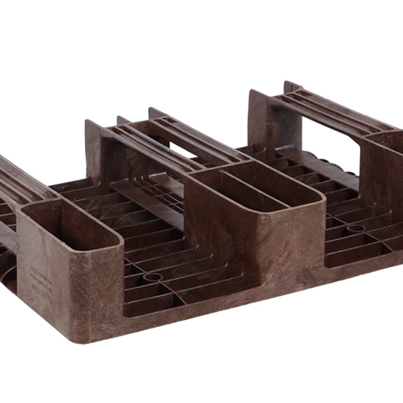 Піддон пластиковий суцільний гігієнічний 800х600х150 мм