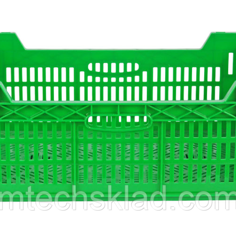 Ящик пластиковий 600*400*220/180 перфорований кольоровий