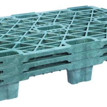 Палета полімерна зелена 1200х800х140