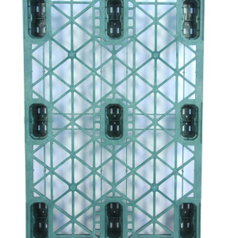 Палета полімерна зелена 1200х800х140