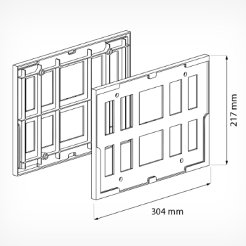 TF-A4 Комплект з 2-х рамок на купівельний візок