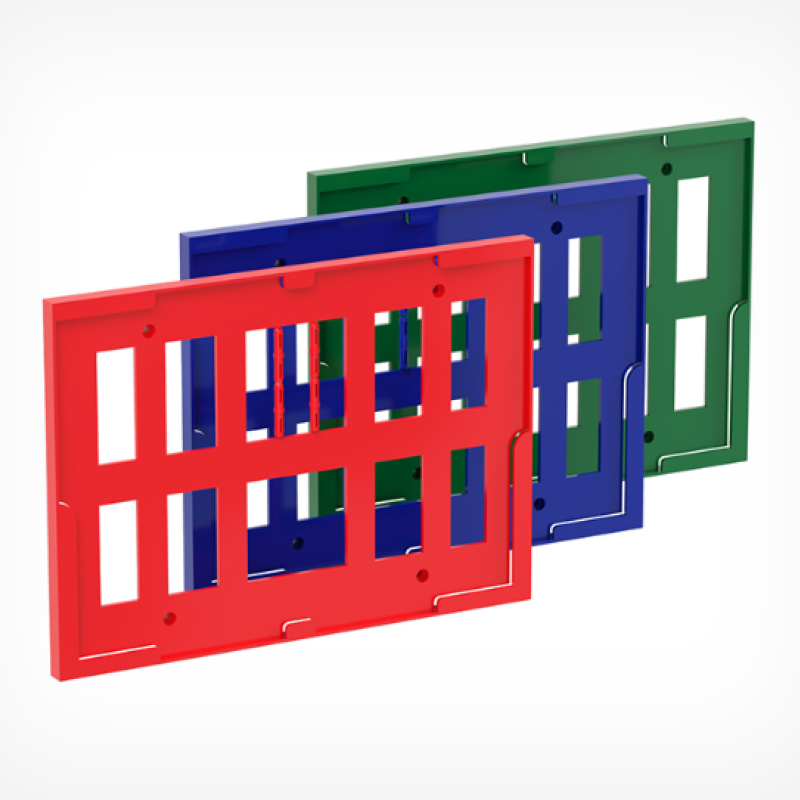 TF-A4 Комплект з 2-х рамок на купівельний візок Помаранчевий