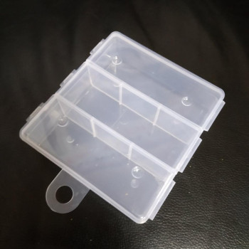 Органайзер 120х105х35 прозорий на 3 ячейки