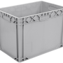Ящик пластиковий 600х400х420 сірий