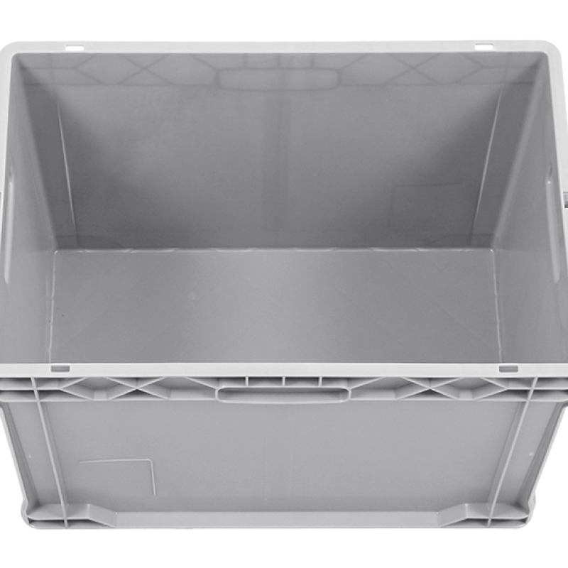 Ящик пластиковий 600х400х420 сірий