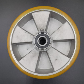Колесо 200 мм поліуретан/алюміній