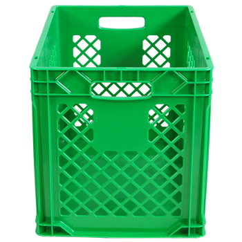 Ящик пластиковий 600*400*420 мм кольоровий, дно суцільне