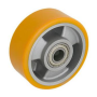 Колесо без кронштейна 100 мм, навантаження 200 кг, алюміній/поліуретан