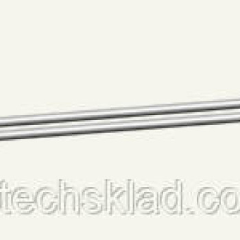 Гачок подвійний на експопанель, на скобі, 250 мм