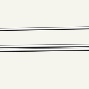 Гачок одинарний на експопанель з цінникотримачем, на скобі, 150 мм