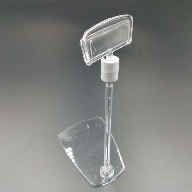 Цінникотримач на підставці, ніжка 100 мм